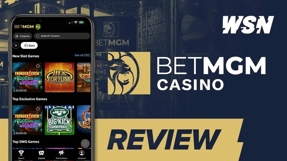 BetMGM Casino lobby, a pick for online slots in canada