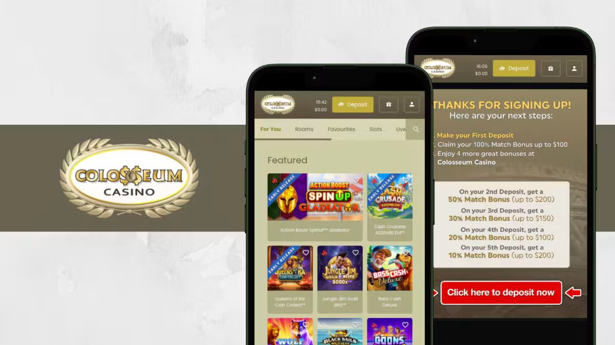 Casino Rewards: screenshot of the casino site