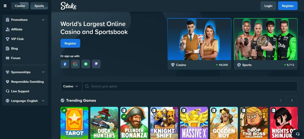 Jackpot City Casino lobby, a pick for best online casinos in canada
