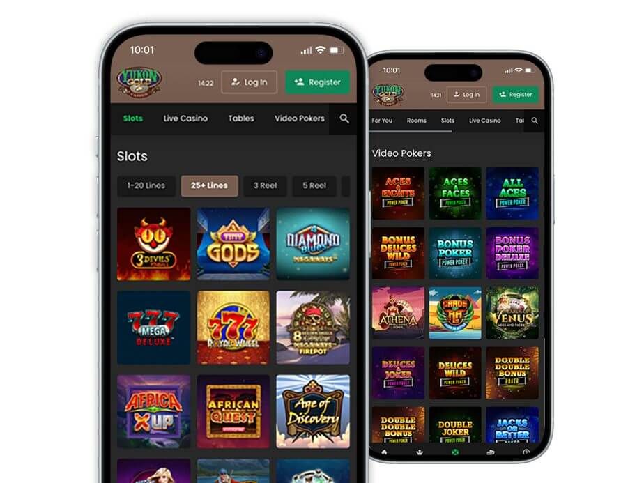Yukon Gold Casino lobby, a pick for skrill and neteller casinos