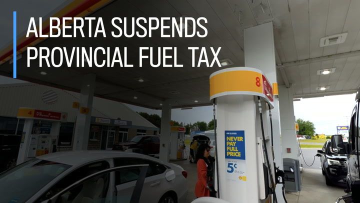 Alberta suspends fuel tax for three months as rebate program falters