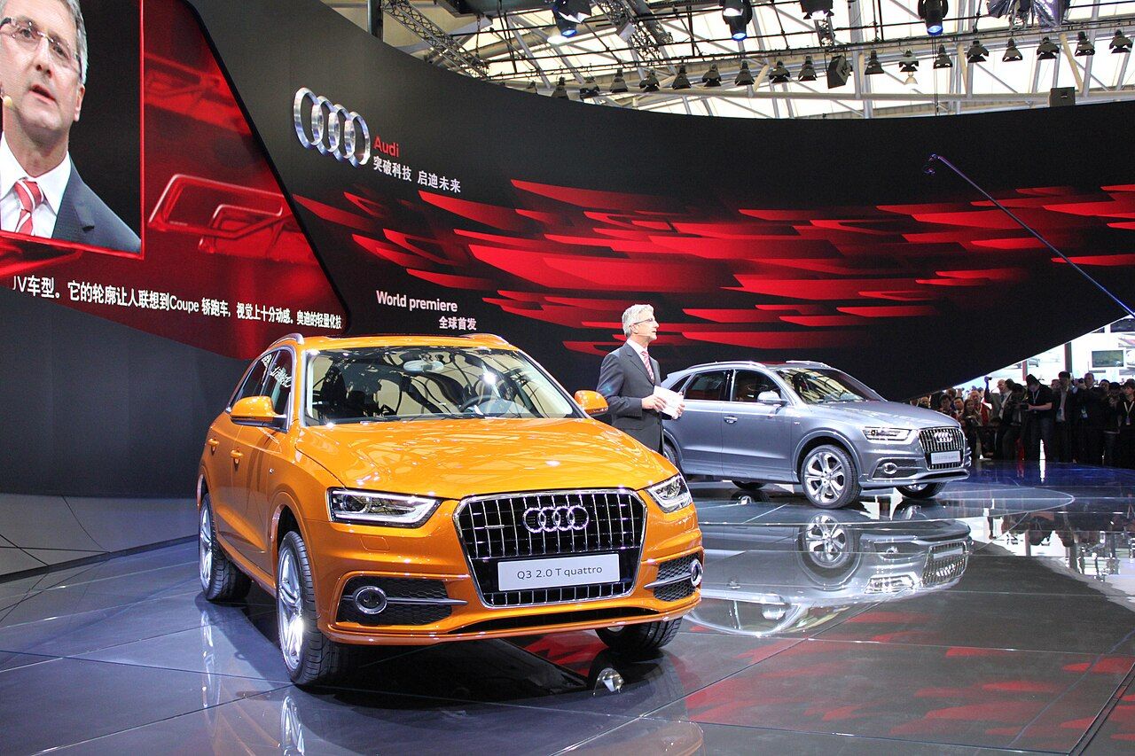 Audi CEO faces criticism for appearing with Trump at Georgia rally