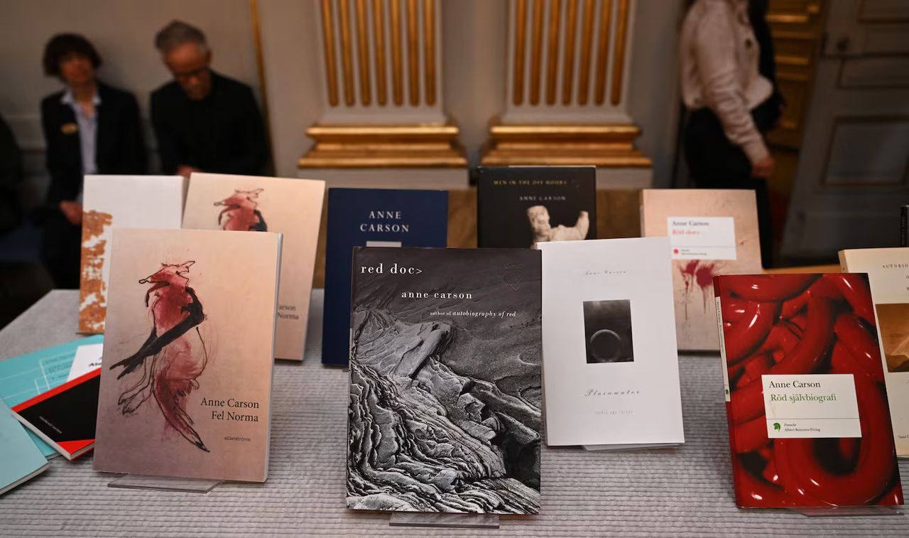 Canadian poet Anne Carson wins Nobel Prize in Literature