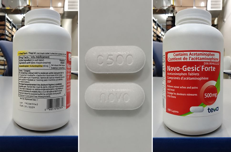 Health Canada recalls generic acetaminophen tablets over contamination risk