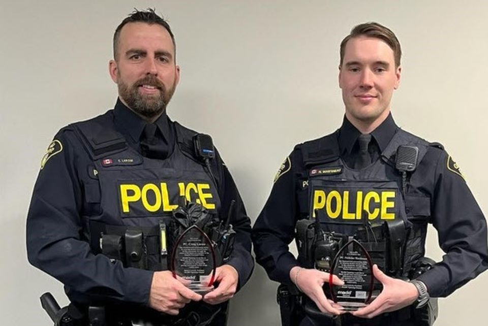 OPP officer recognized for decades of impaired driving prevention work