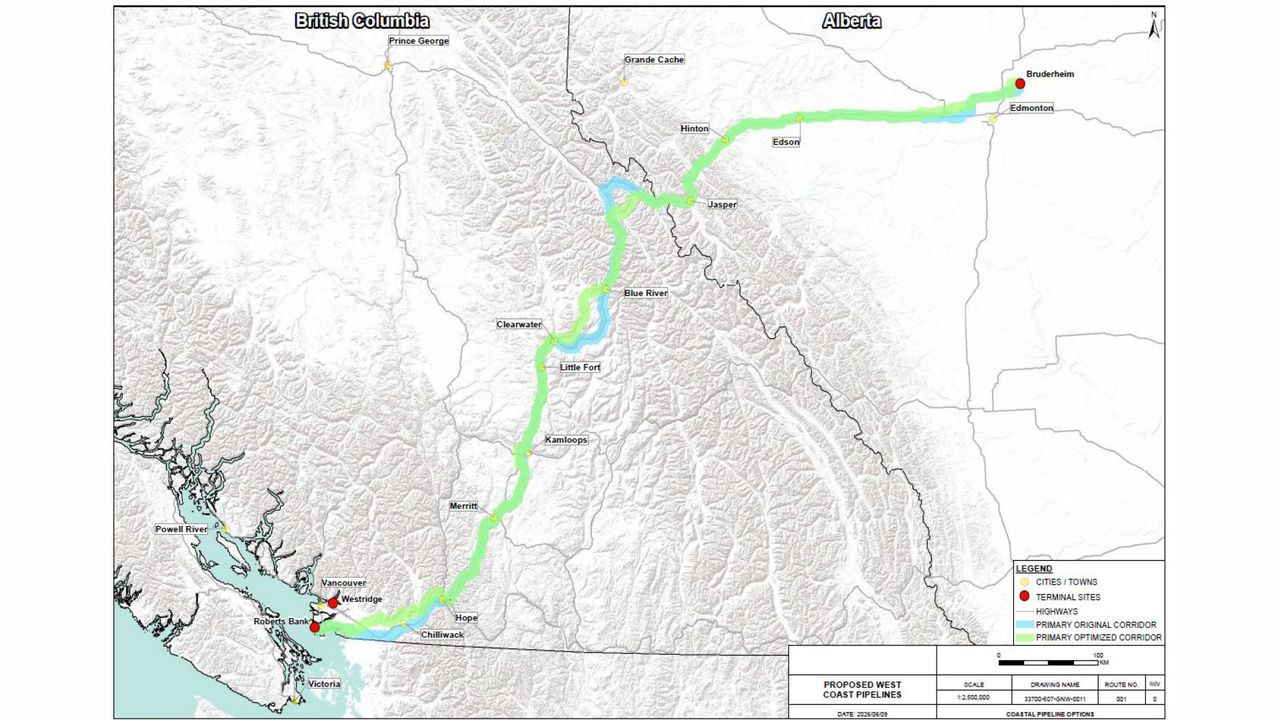 Pacific Link pipeline deemed in national interest, could spur oilsands growth
