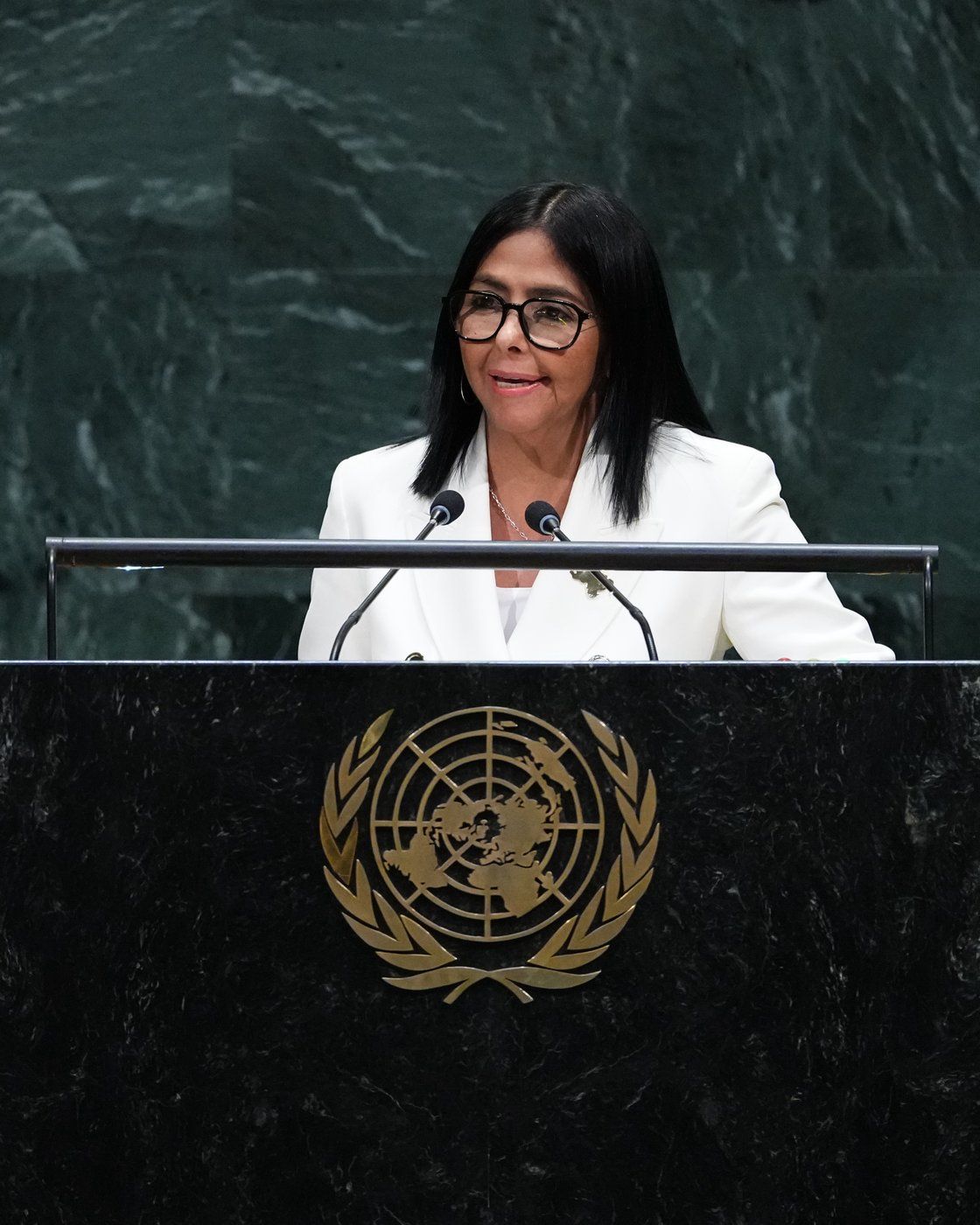 Venezuela's Acting President Delcy Rodríguez Pledges Elections in Pivotal UN Address Amid Political Transition