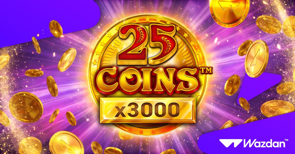 Wazdan expands Coins series with 25 Coins x3000 slot