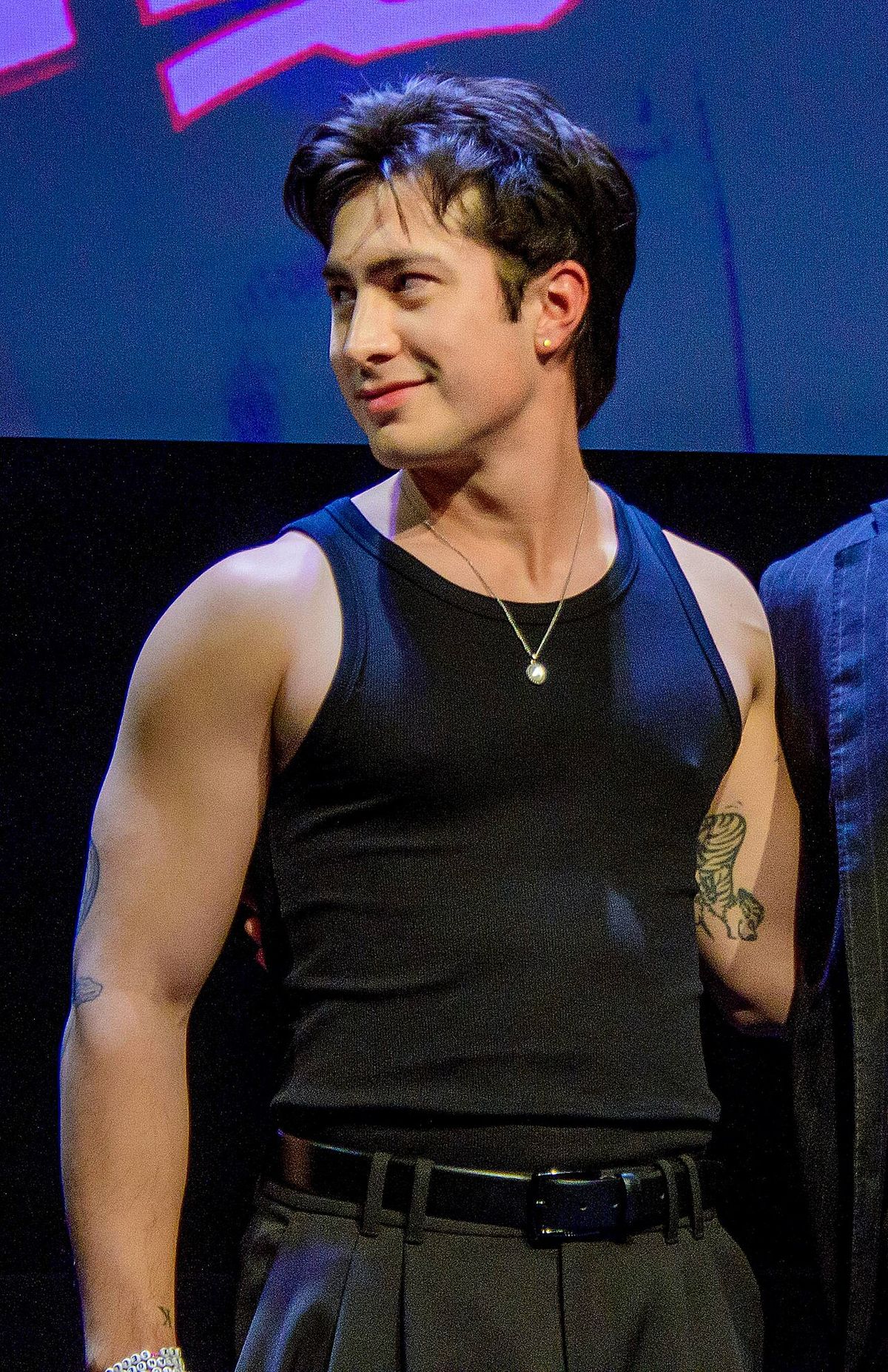 Hudson Williams at the Toronto premier of Heated Rivalry on November 24 2025. Photo by Tara_taralynn