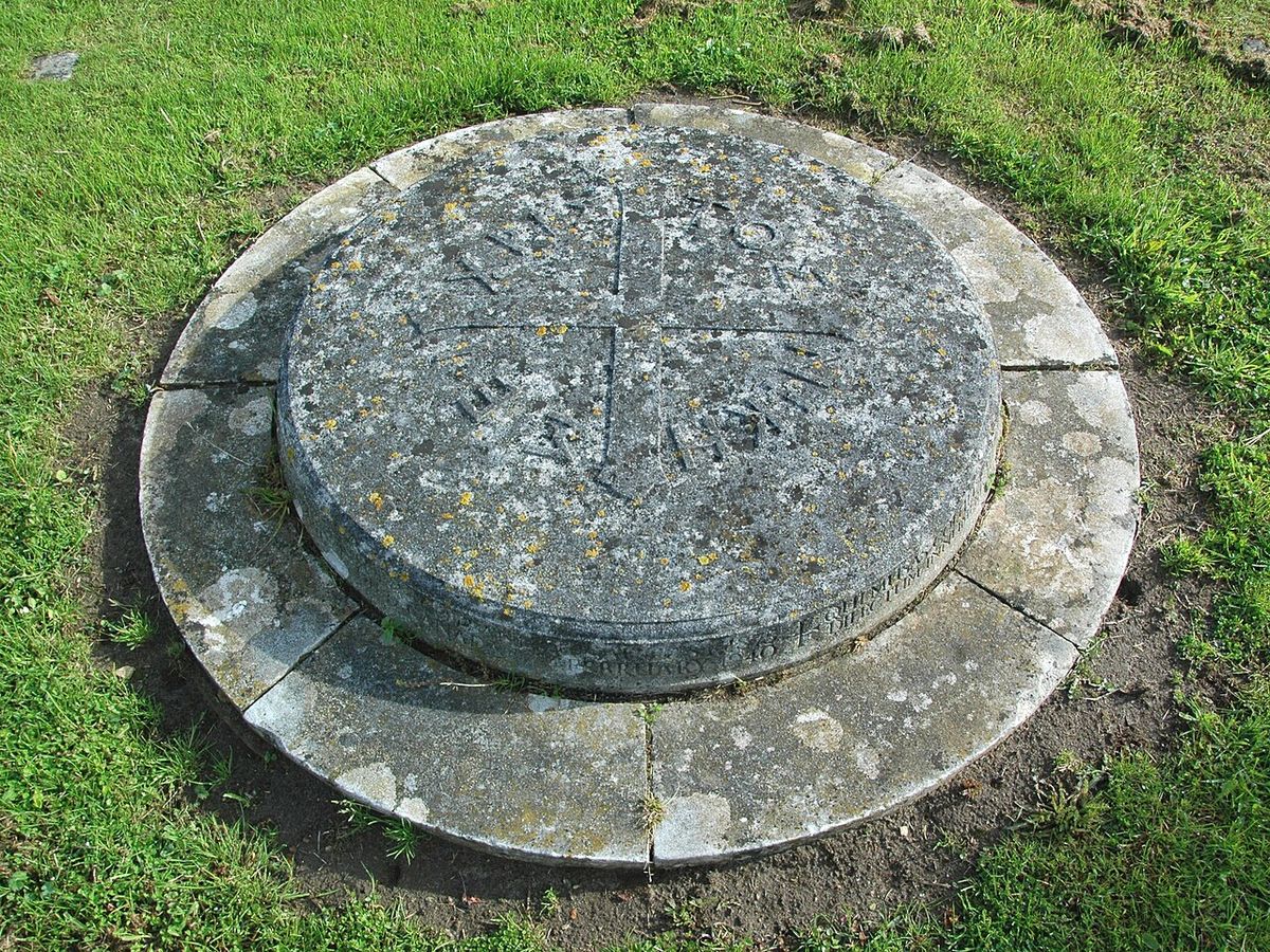 St Thomas of Canterbury parish church, Elsfield, Oxfordshire: grave of John Buchan