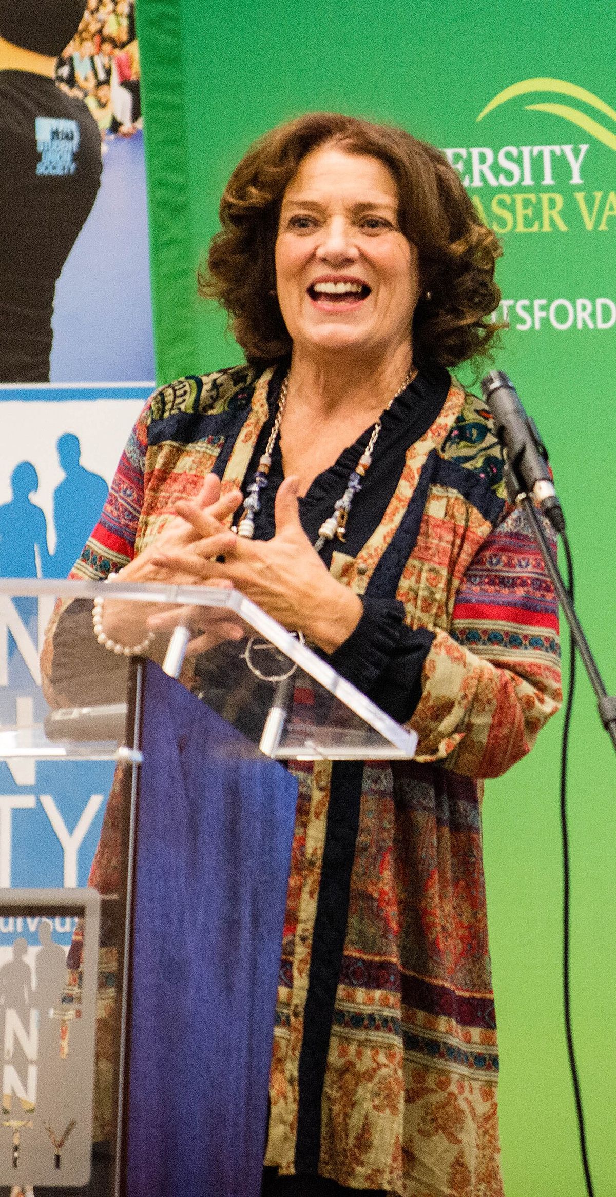 Margaret Trudeau at UFV 17