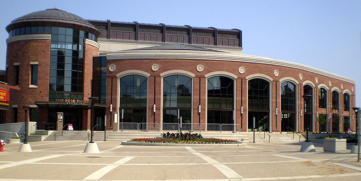 Picture of the Rose Theatre, Brampton. Taken June, 2007.