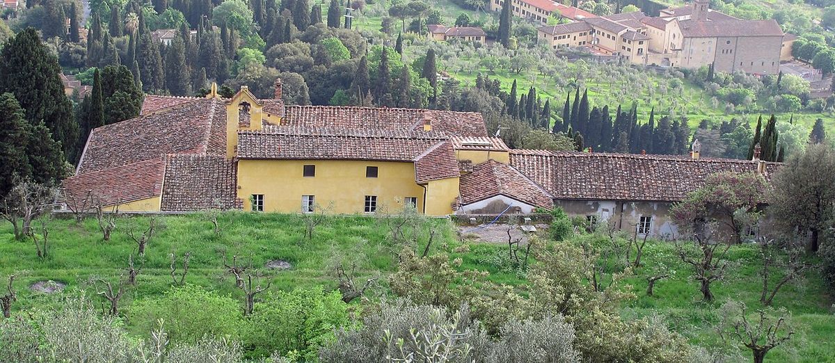 Fiesole, villa san girolamo vista da san francesco