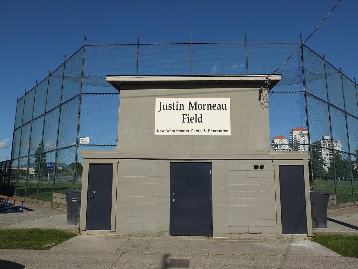 Baseball diamond #5 in Moody Park was named Justin Morneau Field named in honour of local major league baseball player Justin Morneau On Feb