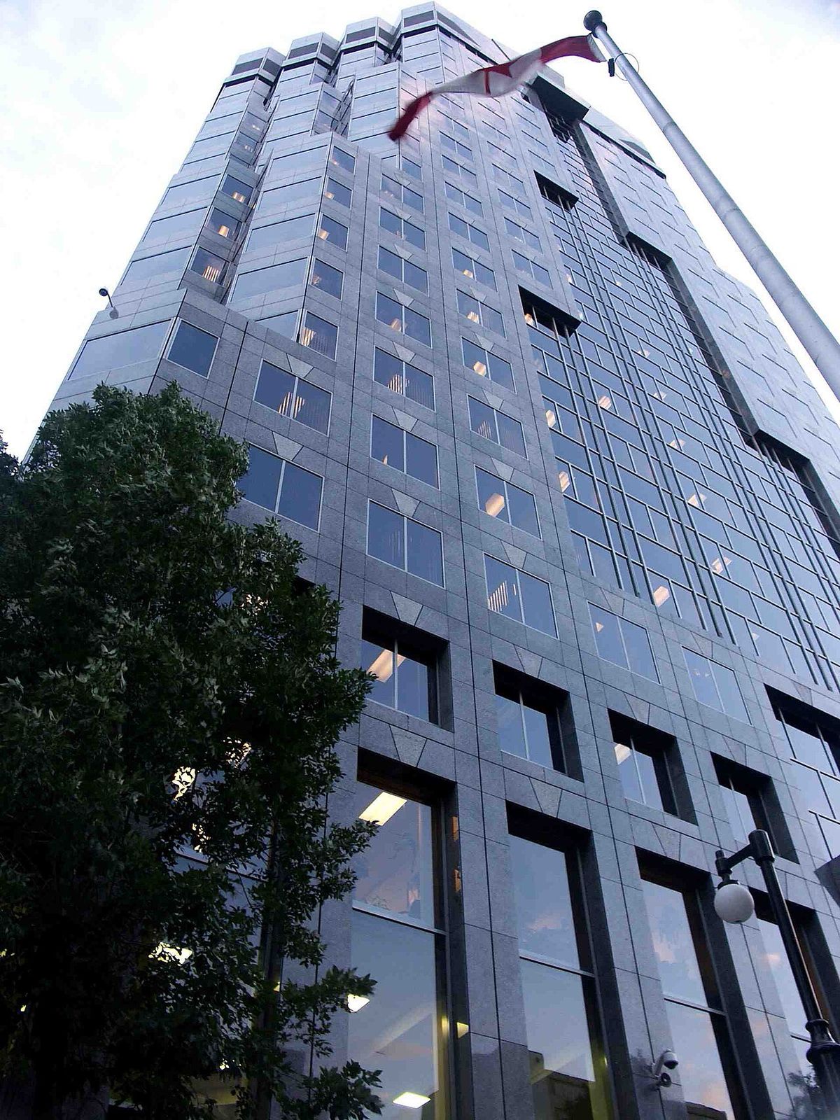 Headquarters of SNC-Lavalin engineering firm in Montreal, René-Lévesque Blvd.