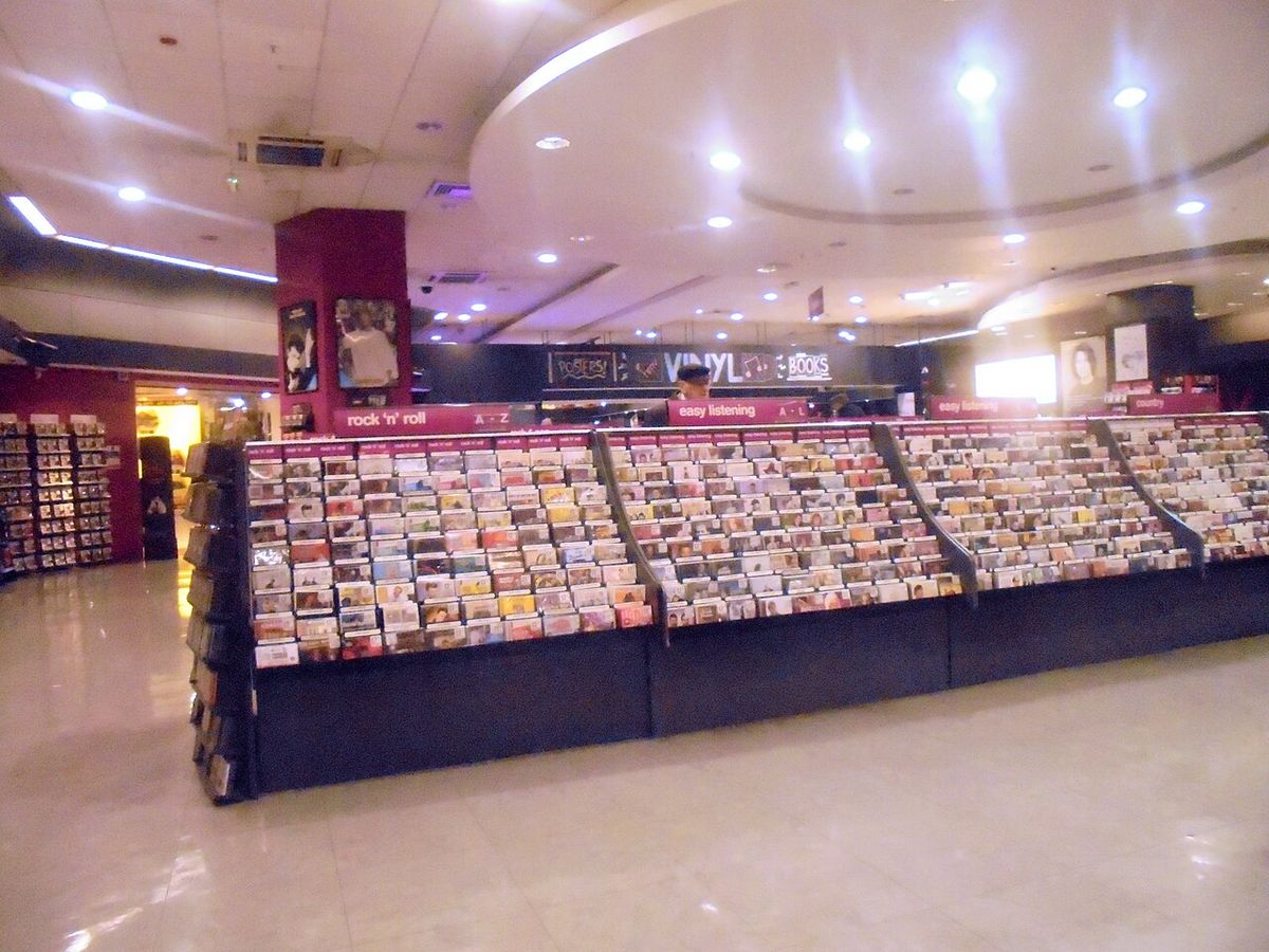 First Floor, HMV, Lands Lane, Leeds, West Yorkshire. Taken on the afternoon of Wednesday the 6th of March 2019.