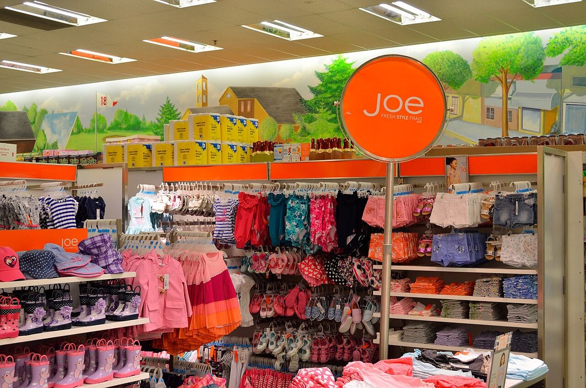 Joe Fresh store.
