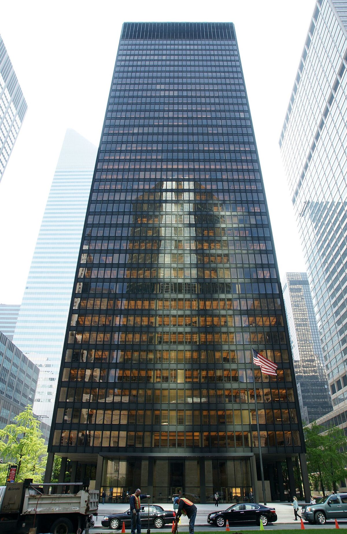 Seagram Building in New York City.
