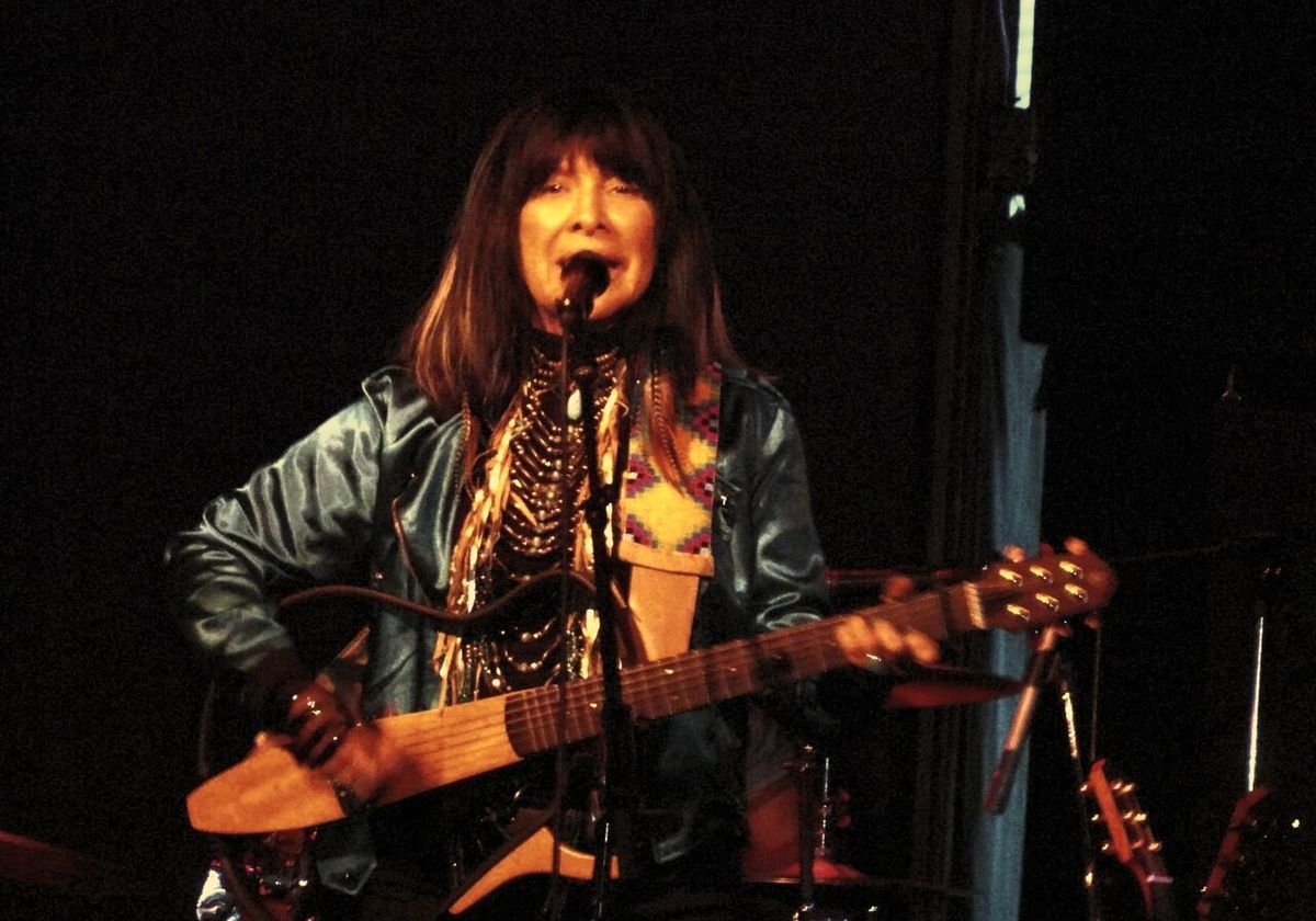Buffy Sainte-Marie performed at The Iron Horse in Northampton, Mass. June 15, 2013. Known for her 1960s protest songs such as "Now That The