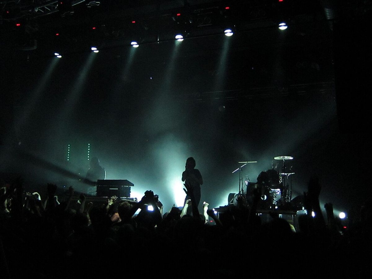 Crystal Castles performing at The Circus, Helsinki.