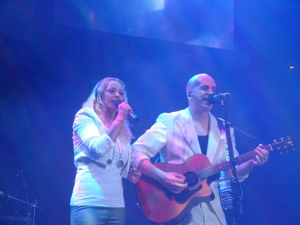 Anneke van Giersbergen & Devin Townsend, live at the Retinal Circus 2012, The Roundhouse, London.