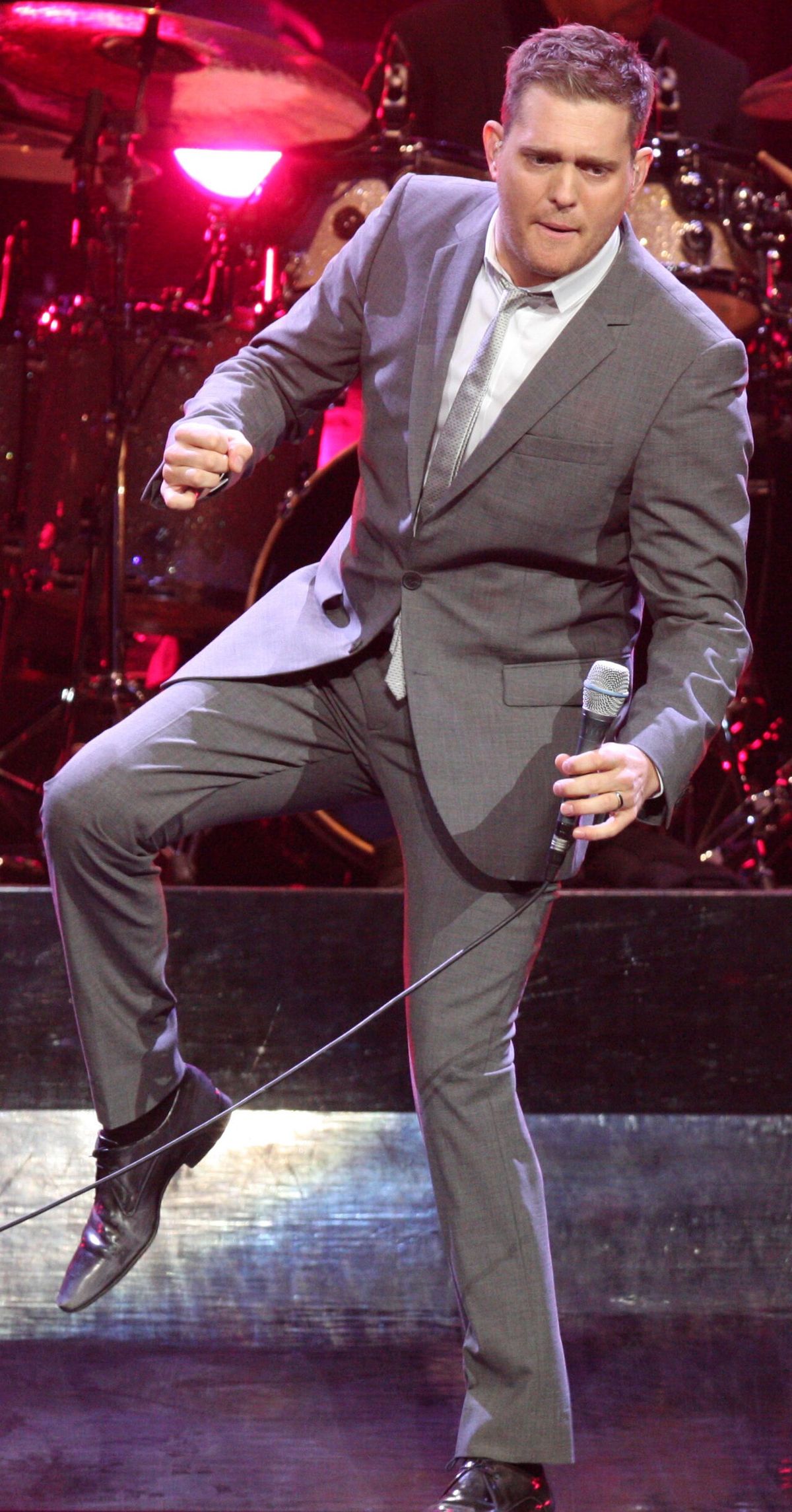 Michael Bublé performing in Sydney, Australia in February 2011.