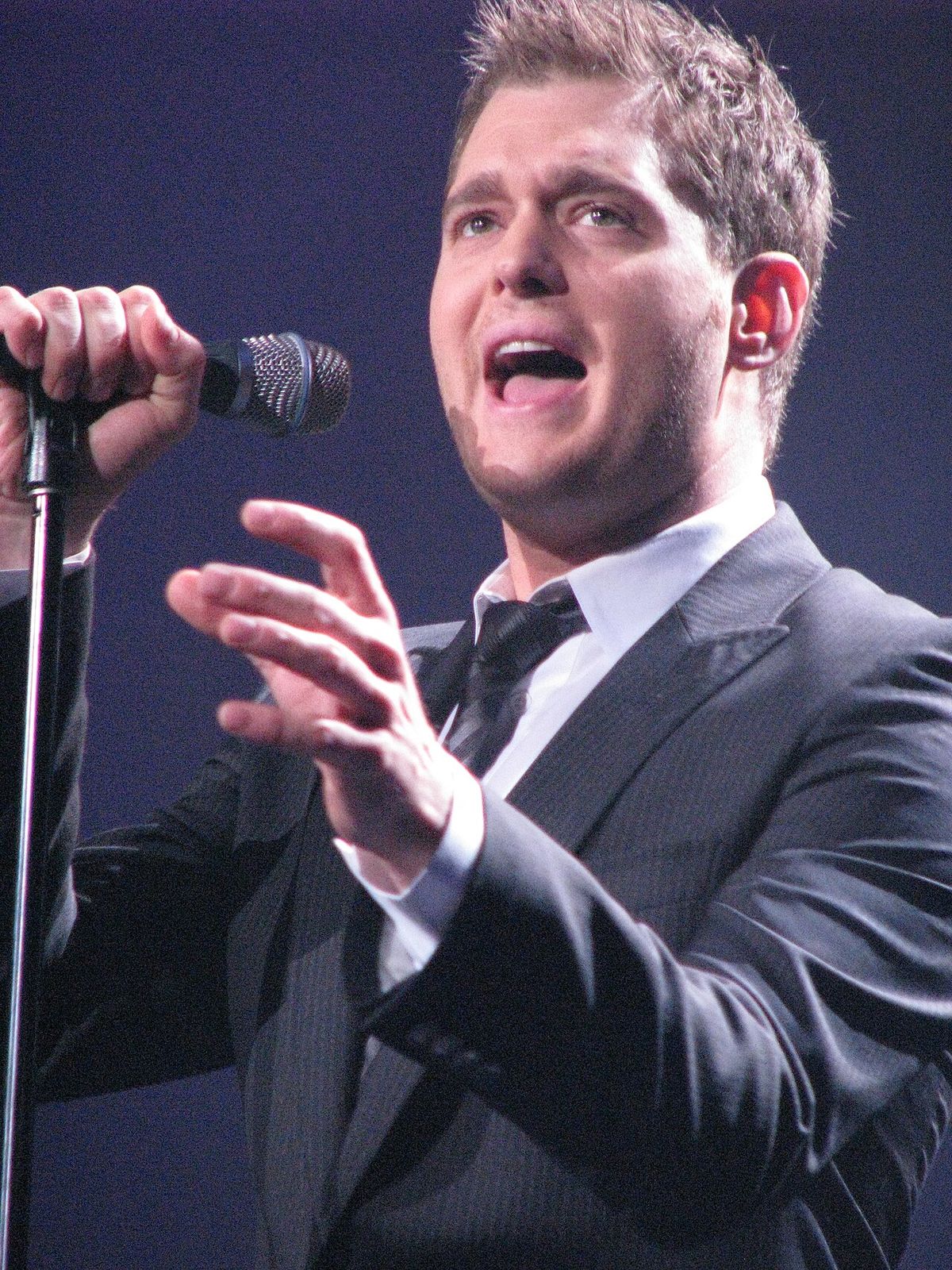 Michael Bublé at the Sydney Entertainment Centre, June 21, 2008.