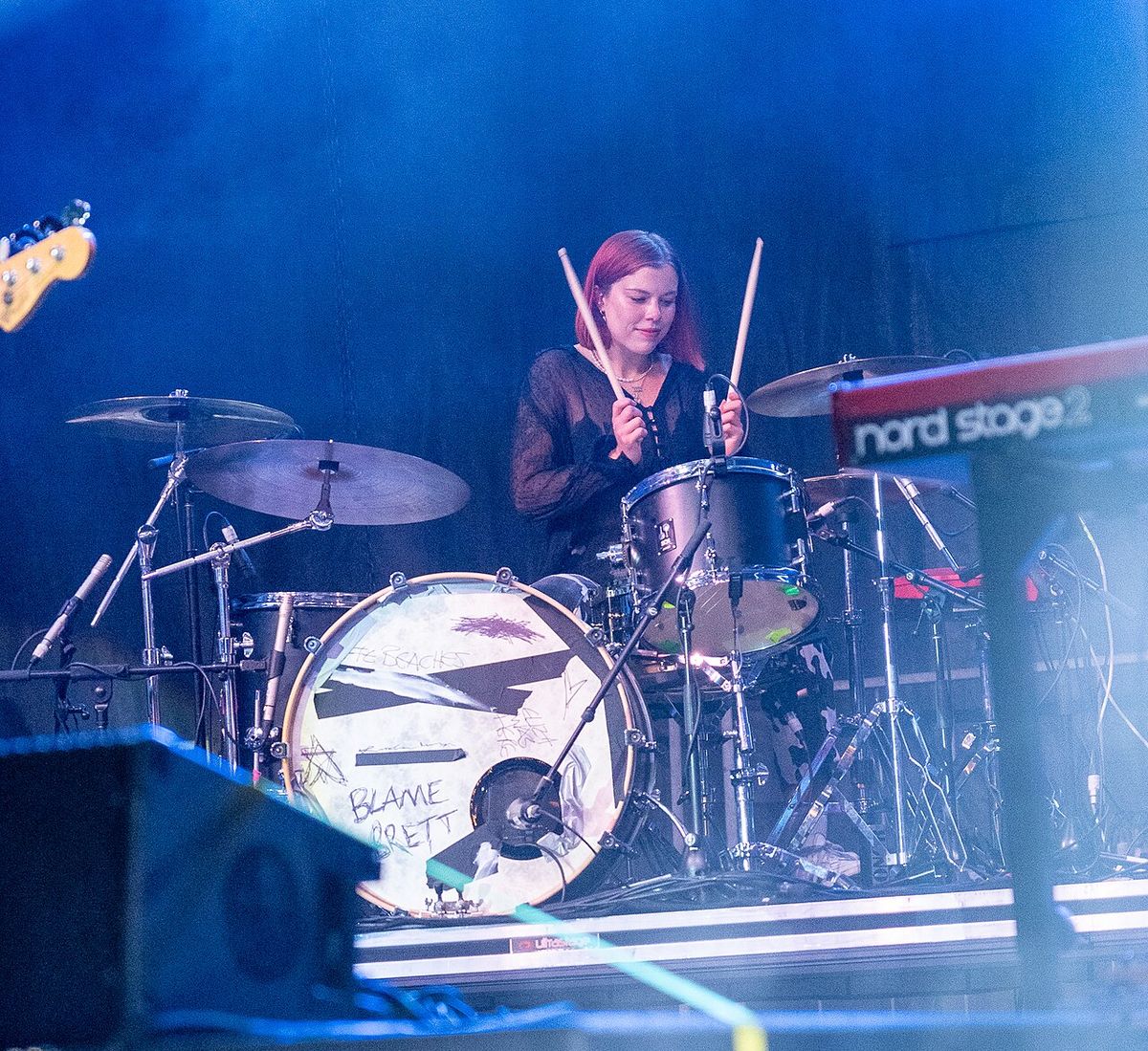 The Beaches performing at the 2023 Norfolk County Fairground Festival