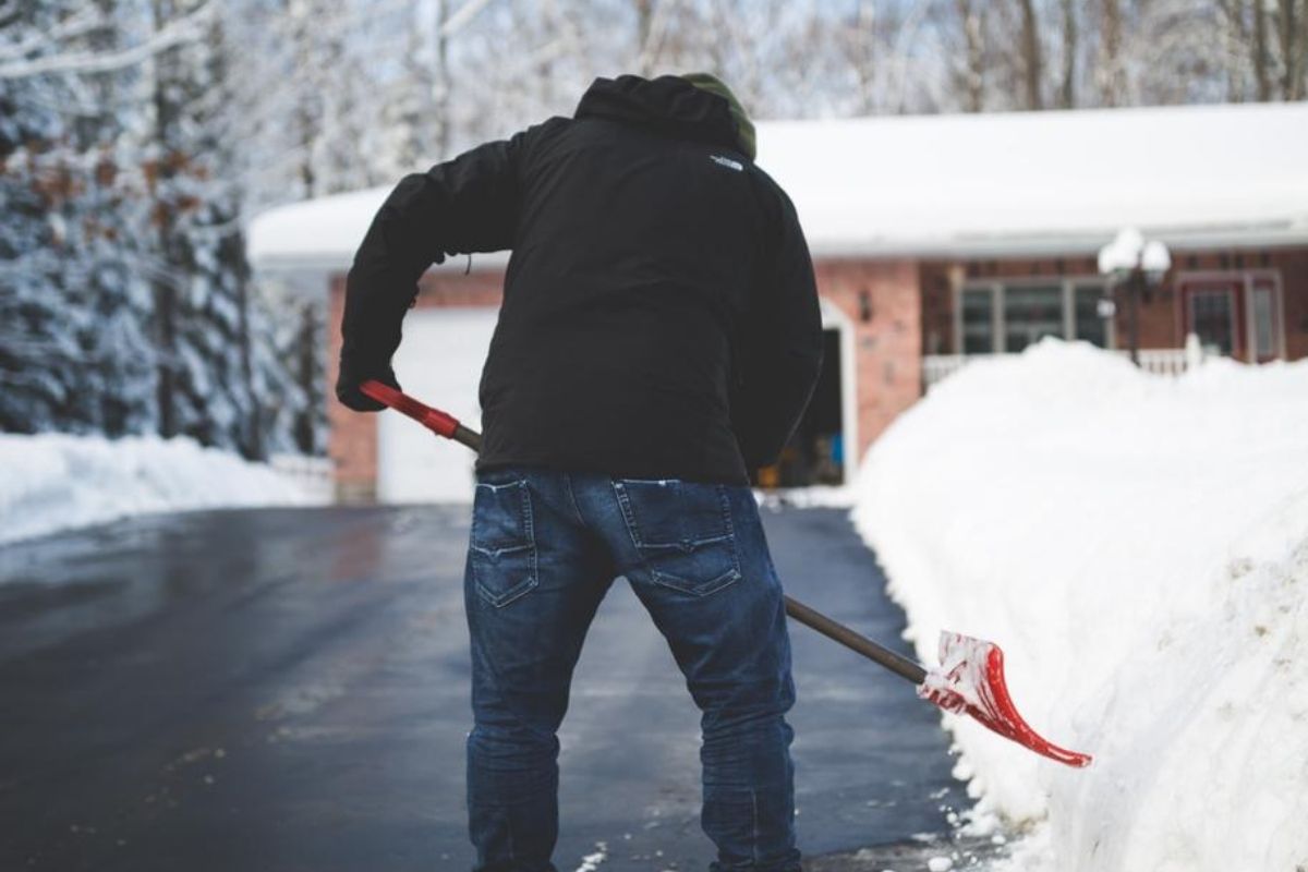 Shoveling Snow – By Heather Wright